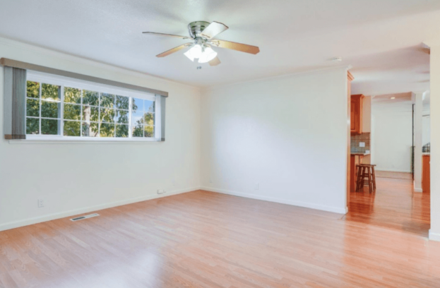 A house for sale without staging